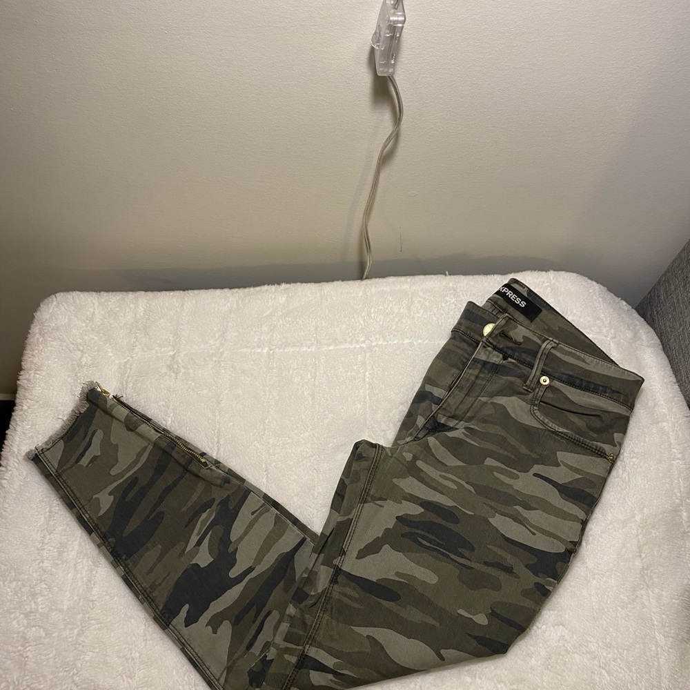 Camo Skinny Jeans